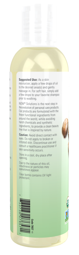 Image of Castor Oil, Certified Organic Liquid 237ml suggested use