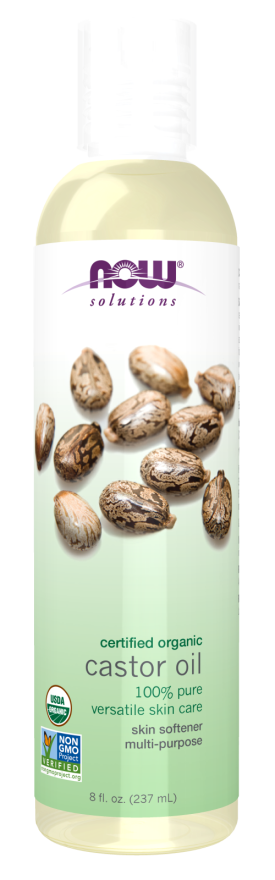 Image of Castor Oil, Certified Organic Liquid 237ml