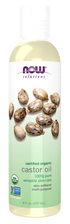 Image of Castor Oil, Certified Organic Liquid 237ml