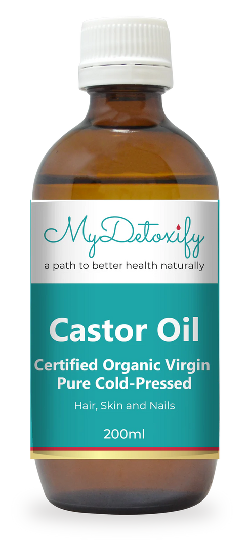 My Detoxify Castor Oil Virgin 200ml-My Detoxify-Matakana Pharmacy