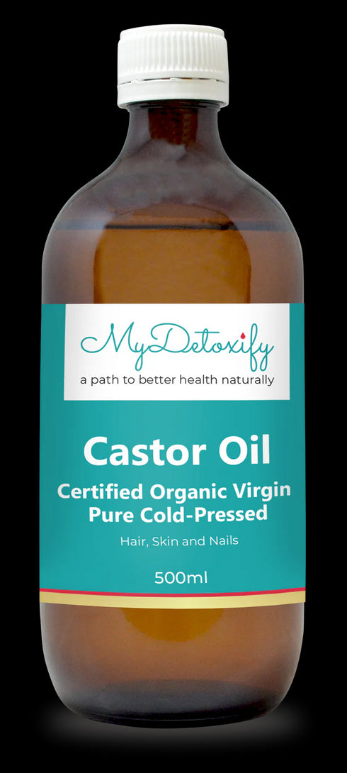 My Detoxify Castor Oil Virgin 500ml-My Detoxify-Matakana Pharmacy