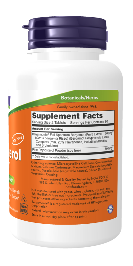 Image of Cholesterol Pro 120tabs supplement facts