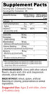 image of Children's Sinus Support 60tabs supplement facts
