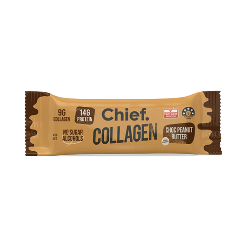 Collagen Protein Bar Choc Peanut 5g-Chief Nutrition-Matakana Pharmacy