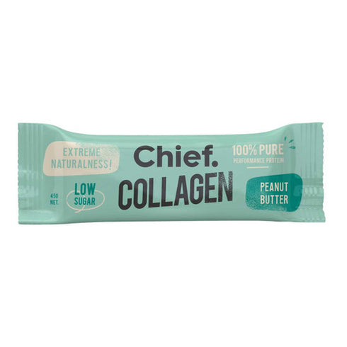 Collagen Protein Bar Peanut Butter 45g-Chief-Matakana Pharmacy