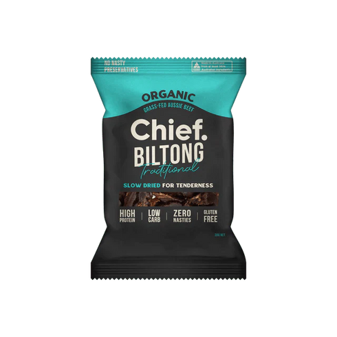 Biltong Traditional 30g | CHIEF-Chief-Matakana Pharmacy