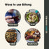 Ways to use Chief biltong: protein snack, salads, cooking and grazing plates