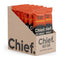 Chief Cheezeburger beef brisket bars, box of 12 x 40g