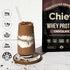 Chocolate milkshake made with Chief whey protein