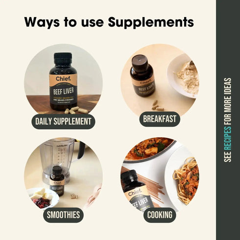 Ways to use Chief organ supplements