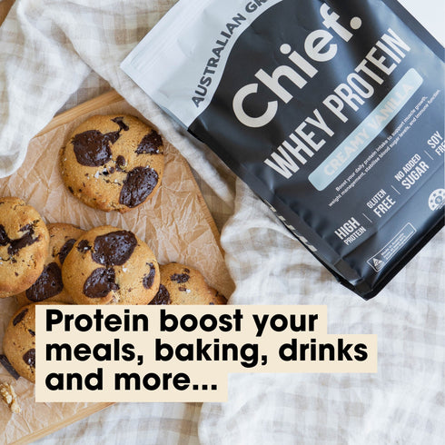 Chief whey protein used in baking