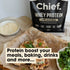 Chief Unflavoured whey protein used in savoury cooking