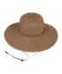 Image of Womens Genovieve Wide Brim Hat Chocolate OS