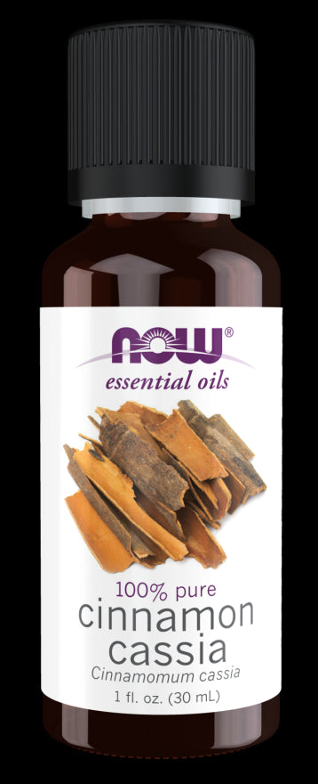Image of NOW Pure CINNAMON CASSIA OIL (Camphor) 30ml