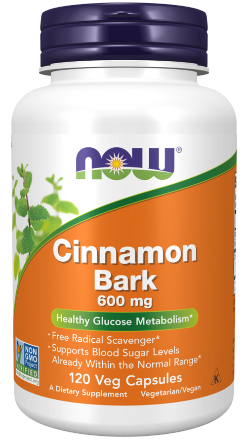 Image of Cinnamon Bark 600mg 120caps