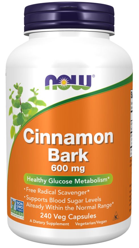 Image of Cinnamon Bark 600mg 240caps