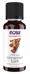 Image of NOW Pure CINNAMON BARK OIL (Cinnamomum Zeylanicum) 30ml