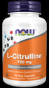 Image of L-Citrulline 750mg 90vcaps