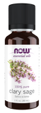Image of NOW Pure CLARY SAGE OIL (Salvia Sclarea) 30ml