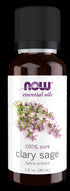 Image of NOW Pure CLARY SAGE OIL (Salvia Sclarea) 30ml