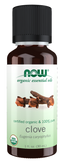 Image of NOW ORGANIC CLOVE OIL (Eugenia Caryophyllus) 30ml