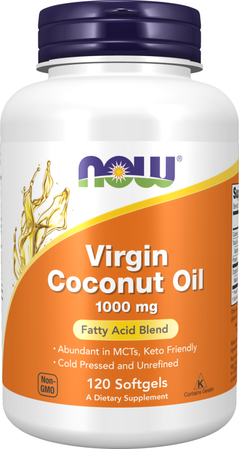 Image of Coconut Oil (Virgin) 1000mg 120sgcaps