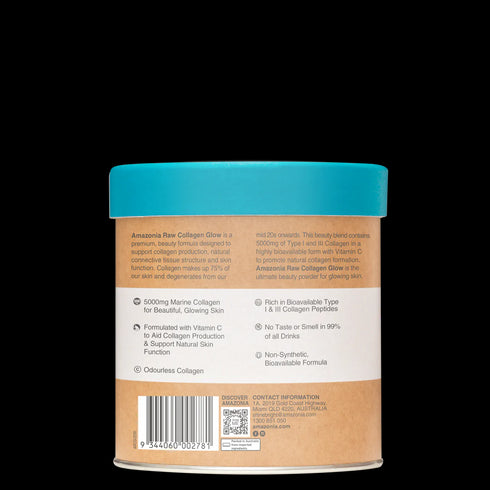 Image of Raw Beauty Collagen Glow Unflavoured info