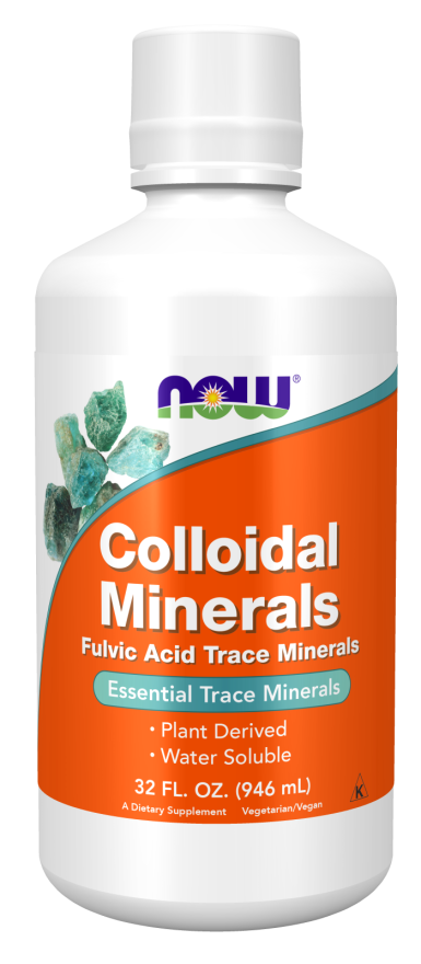 Image of Colloidal Minerals Liquid - Fulvic Trace Minerals 946ml
