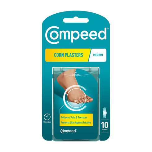 Compeed Corn Plasters Medium, pack of 10, front of pack