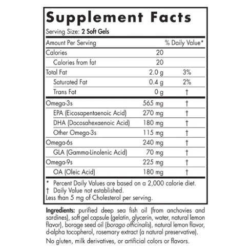 Complete Omega 120 Soft Gel Caps-Nordic Naturals-Matakana Pharmacy