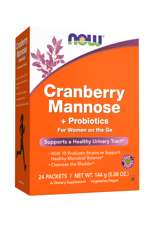 Image of Cranberry Mannose + Probiotics, 24 Packets (24x6g)