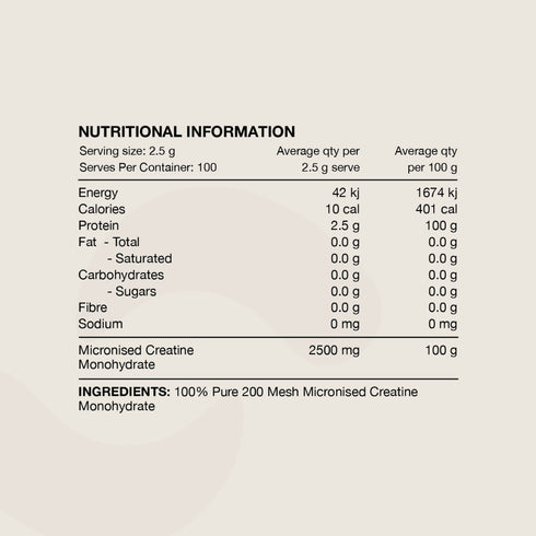 Switch Creatine Powder (100 Serves) 250g-Switch Nutrition-Matakana Pharmacy