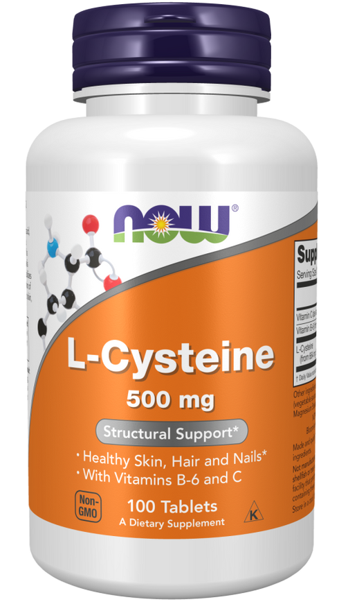 Image of L-Cysteine 500mg 100tabs