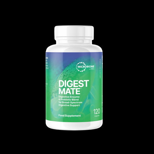 DigestMate 120 Capsules-Microbiome Labs-Matakana Pharmacy