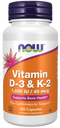 image of Vitamin D3 1000IU & K2 45mcg 120vcaps