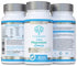 Three bottles of Swiss BioEnergetics 7-in-1 Magnesium Complex on a white background