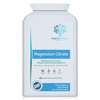 Magnesium Citrate 500mg 120 Capsules