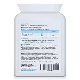 Green Lipped Mussel 90 Capsules