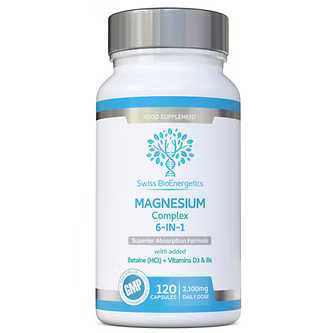Magnesium Complex 6 in 1 120 capsules-Swiss Bioenergetics-Matakana Pharmacy