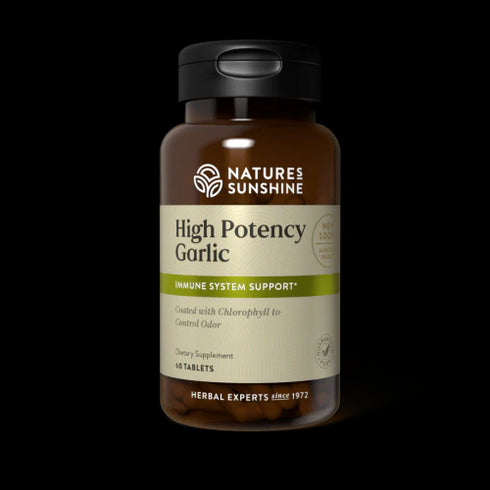 Garlic High Potency 60 Tablets-Matakana Pharmacy