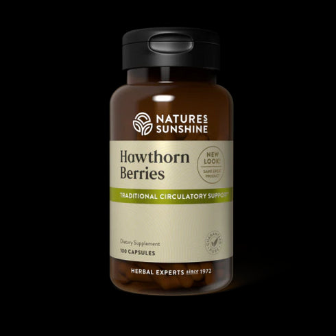 Hawthorn Berries 100 Capsules-Matakana Pharmacy