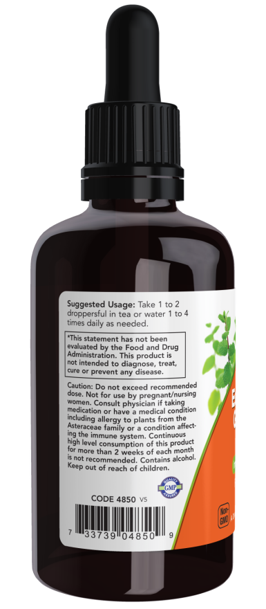 Image of Echinacea & Goldenseal Plus Liquid 59ml suggested use