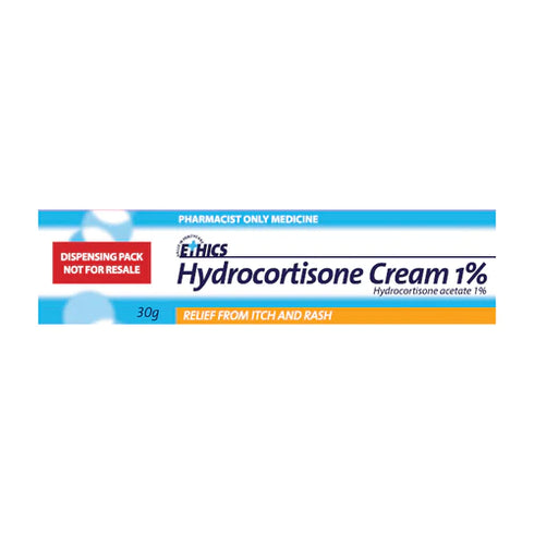 Ethics Hydrocortisone Cream 0.01 30g-Matakana Pharmacy