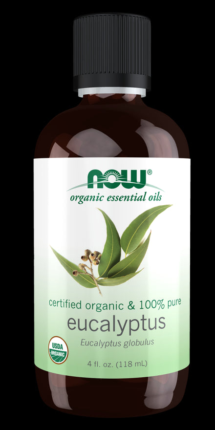 Image of NOW ORGANIC EUCALYPTUS OIL (Eucalyptus Globulus) 118ml