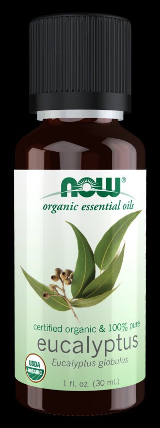 Image of NOW ORGANIC EUCALYPTUS OIL (Eucalyptus Globulus) 30ml