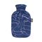 Hot Water Bottle with Printed Plush Cover Blue Patterned 2.0L-FASHY-Matakana Pharmacy