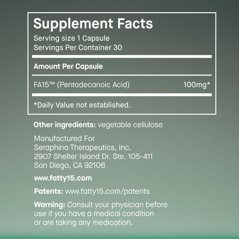 Fatty15 90 Day Starter Kit-Fatty15-Matakana Pharmacy