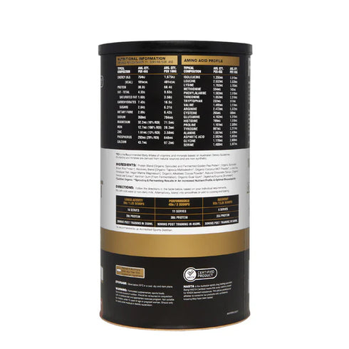 Image of RawFIT Perform & Recover Protein - Chocolate nutritional information