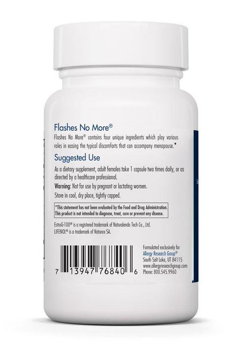 Image of Flashes No More 60caps suggested use