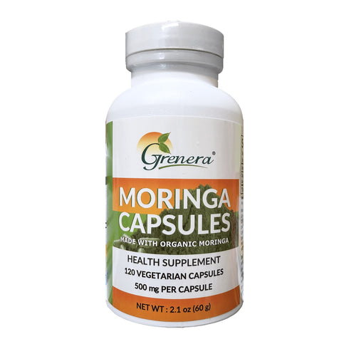 Grenera Moringa Capsules 120 Vege Capsules
